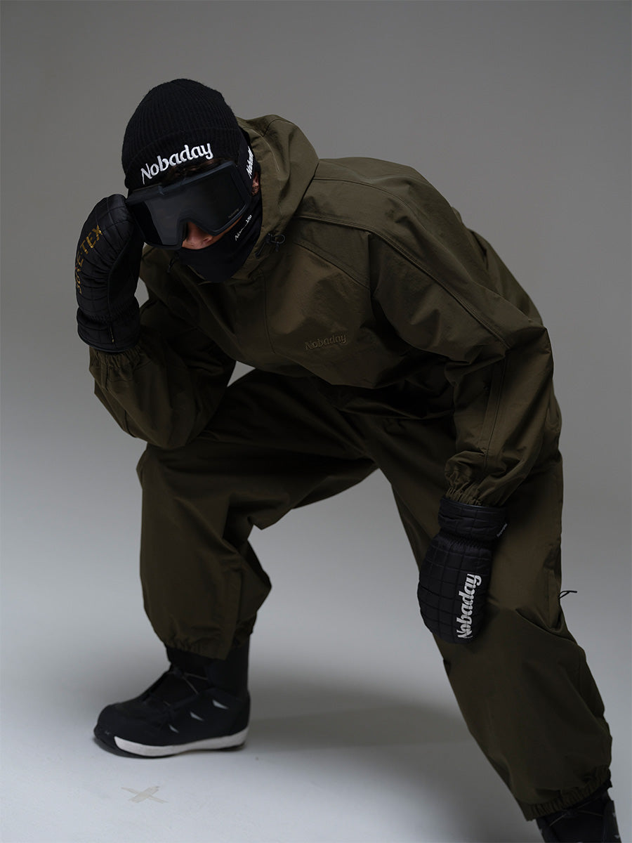 Nobaday Men's Waterproof Snow Jacket