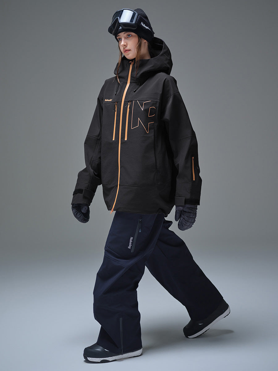 Women's Pure Free Sky 3L Snow Pants Black