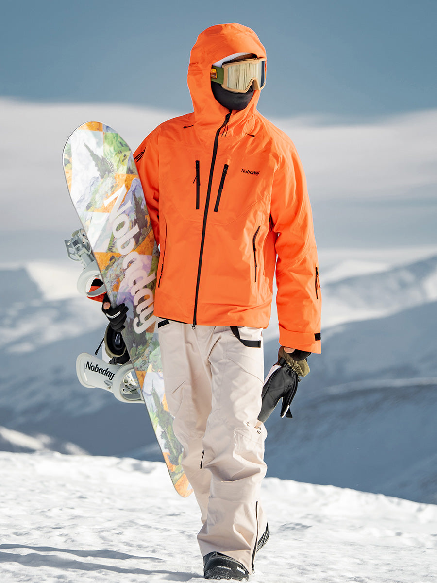 Men's MaxExtreme Pro Zip-up 3L Snow Jacket