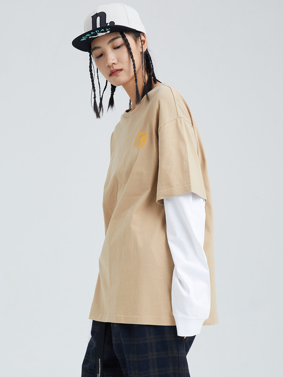 Heavyweight Layered Long Sleeve T-Shirt