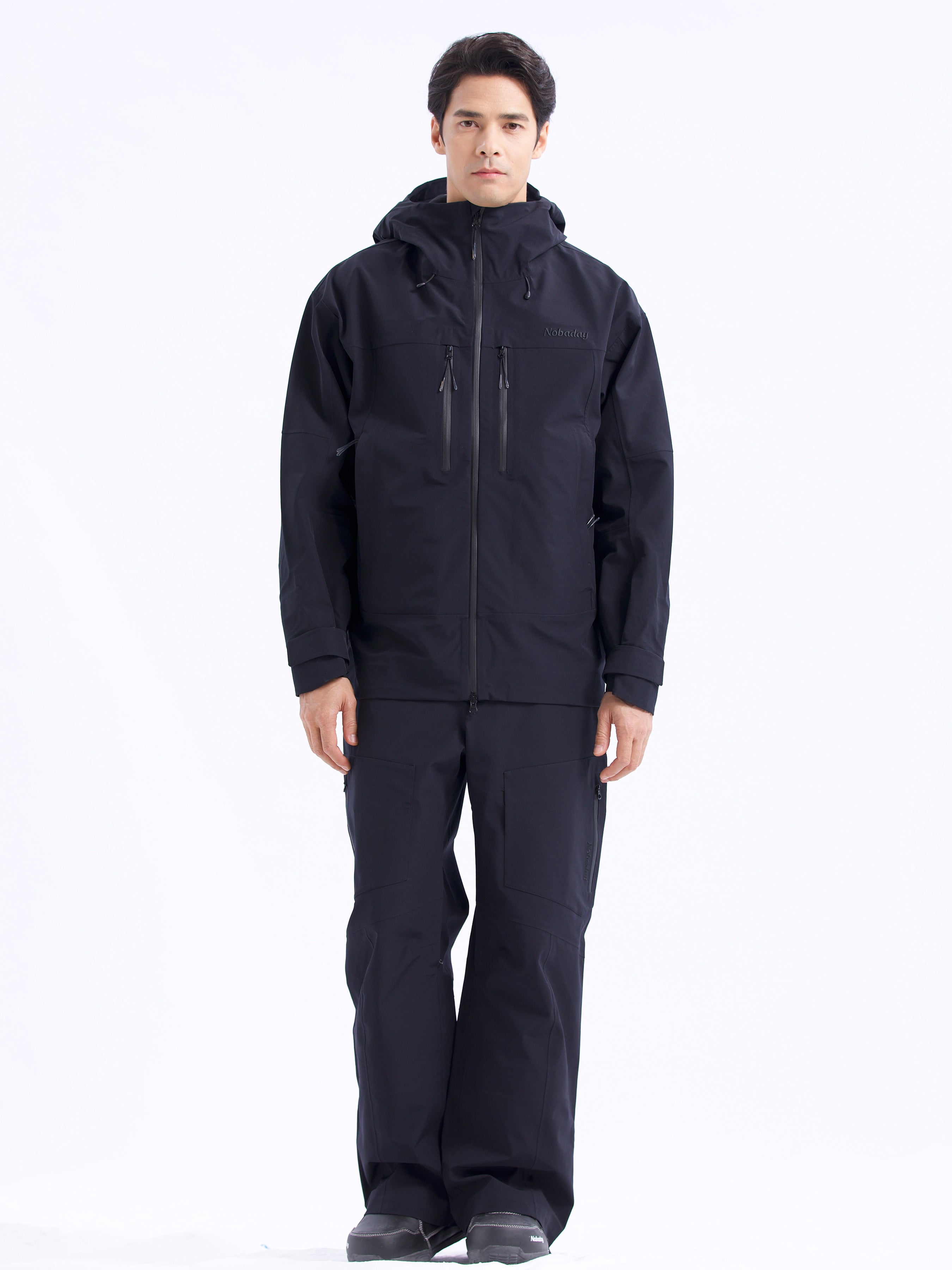 Men's Pure Free Zip-up 3L Snow Jacket