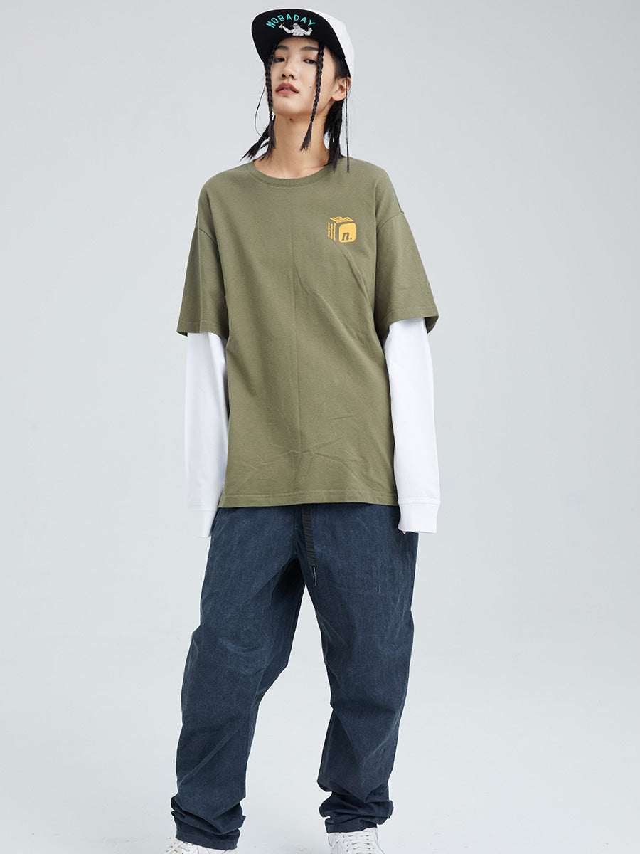 Heavyweight Layered Long Sleeve T-Shirt