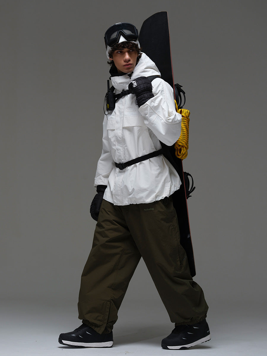 Men’s Pure Free Snow Jacket White