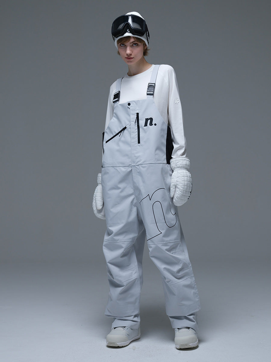 ArcticStorm 3L Snow Bib Pants Gray