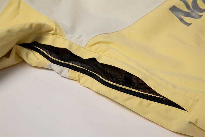 Underarm Vent Zippers