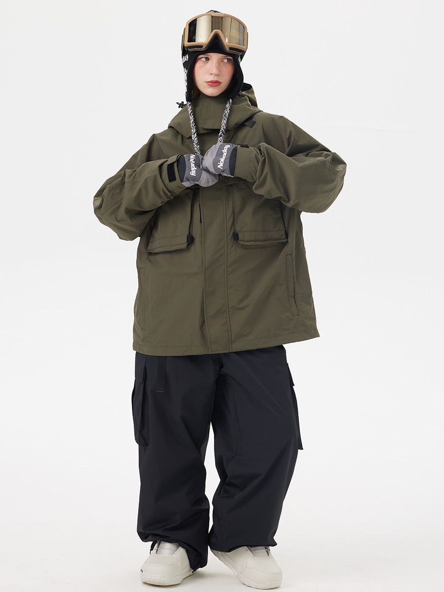Women’s Pure Free Freestyle Snow Jacket Green