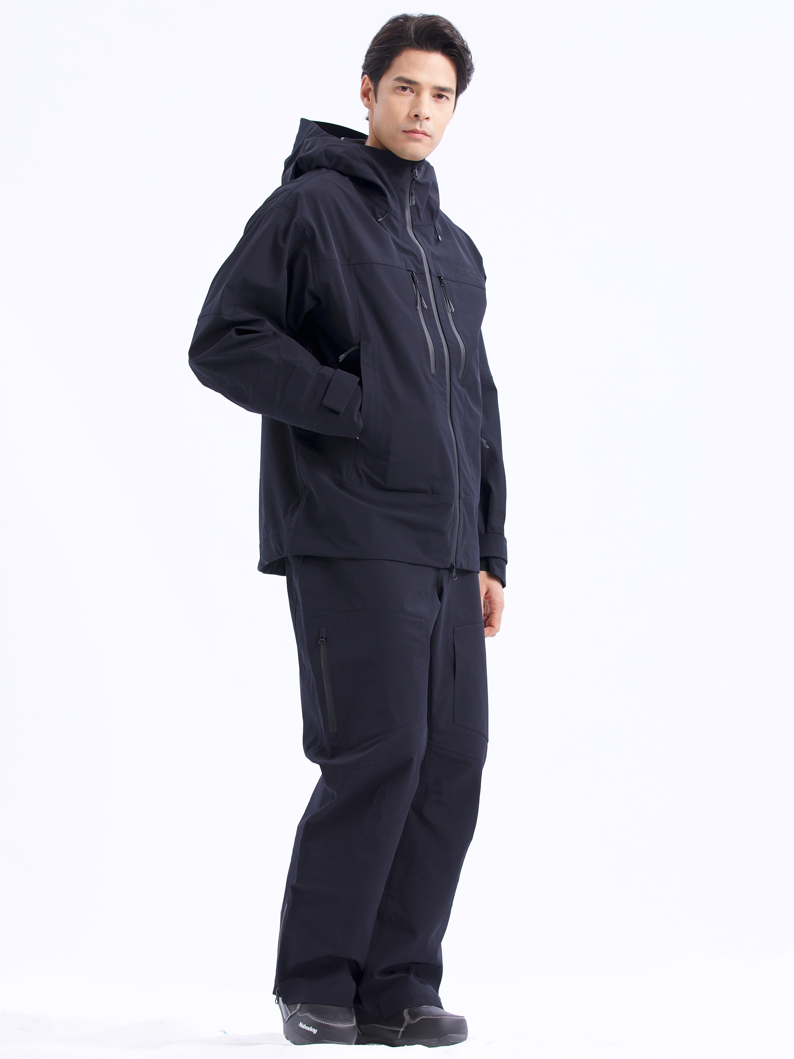 Men's Pure Free Zip-up 3L Snow Jacket