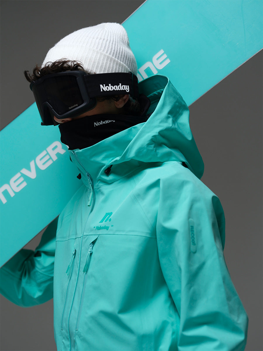 Men's ArcticStorm Freeride Zip-up 3L Snow Jacket