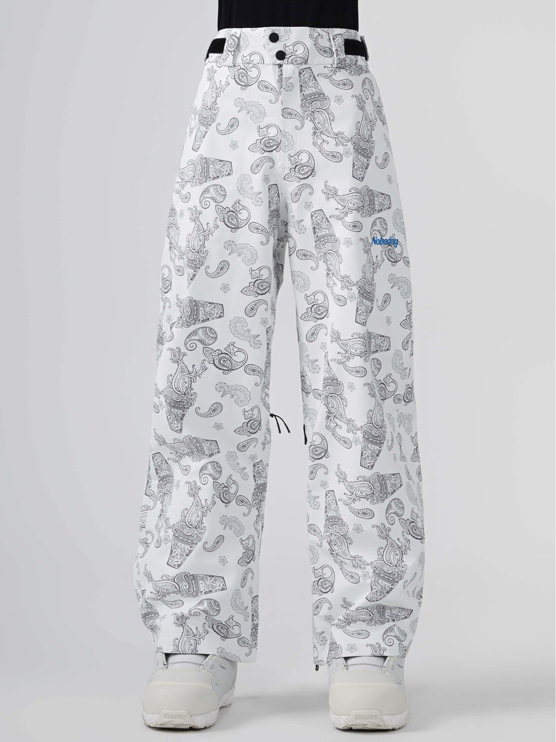 Men’s Dawn Print 3L Snow Pants White