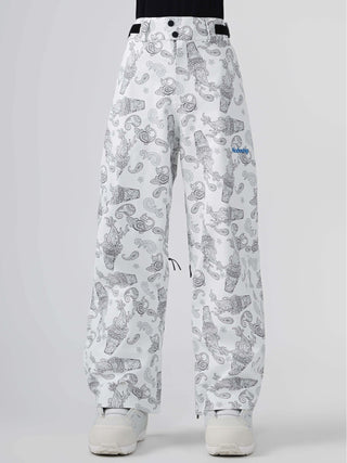 NOBADAY DAWN Print 3L Snow Pants