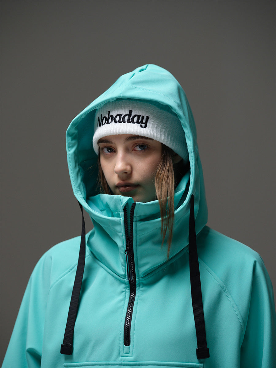 Women's Pure Free Waterproof Fleece Hoodie Green