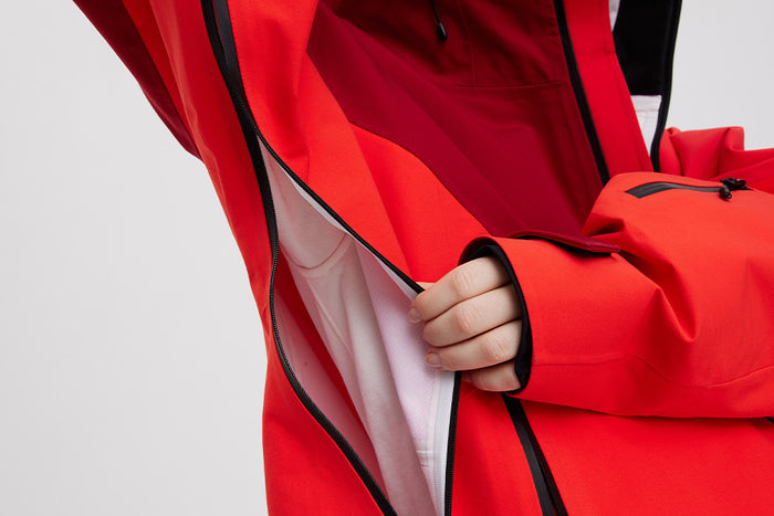 Underarm Vent Zippers