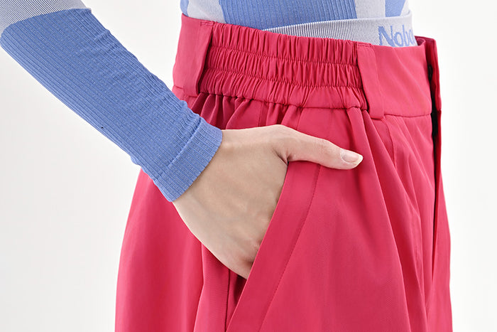 Zippered Slant Pockets