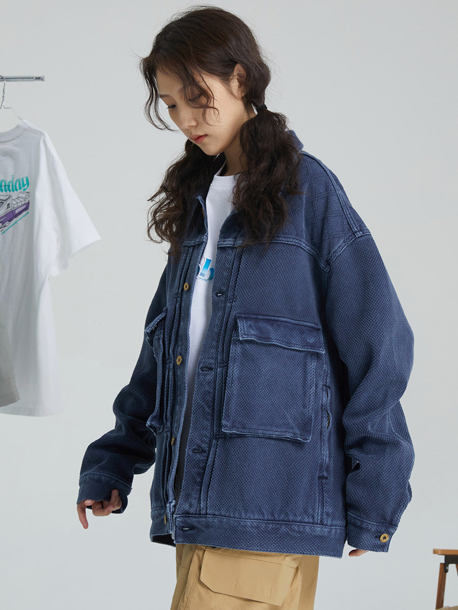 Vintage Cotton Denim Jacket