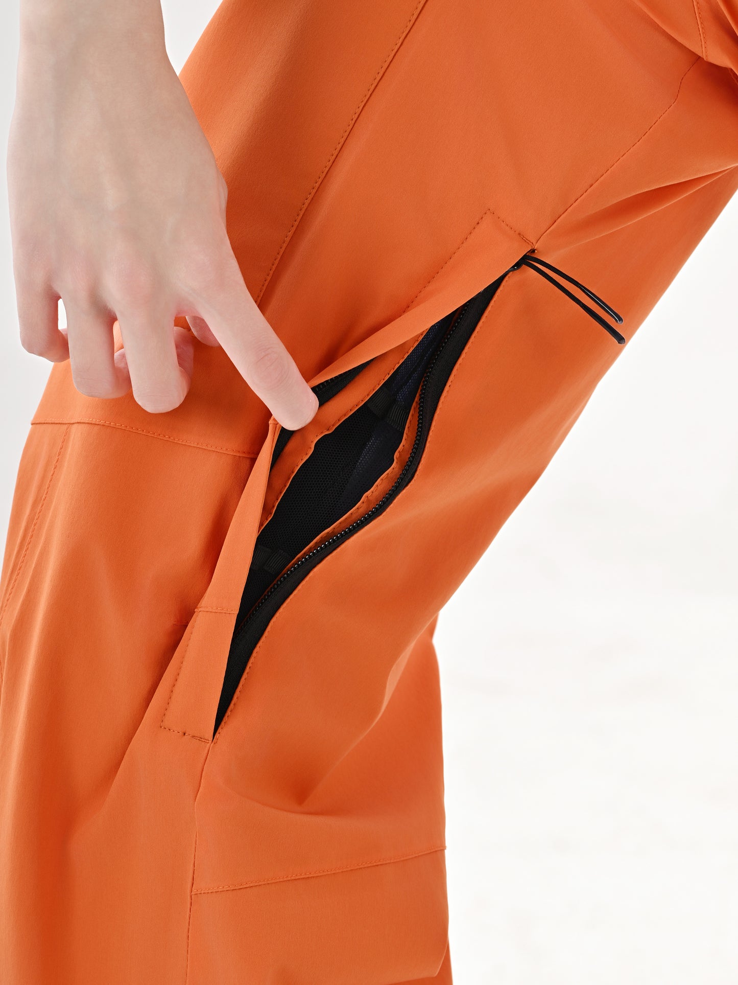 Women’s Pure Sky Wide Leg Snow Pants Orange