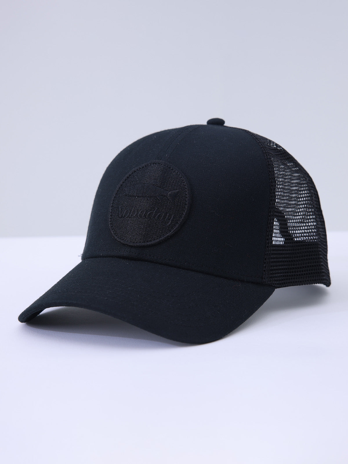 Logo Mesh Trucker Cap
