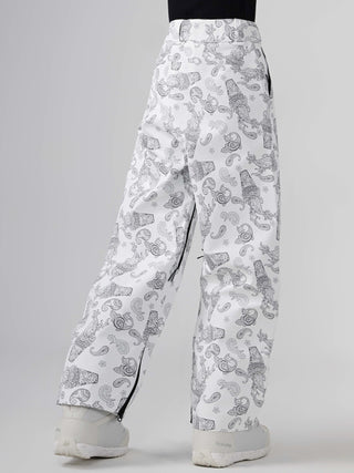 DAWN Print Zip-up 3L Snow Suits