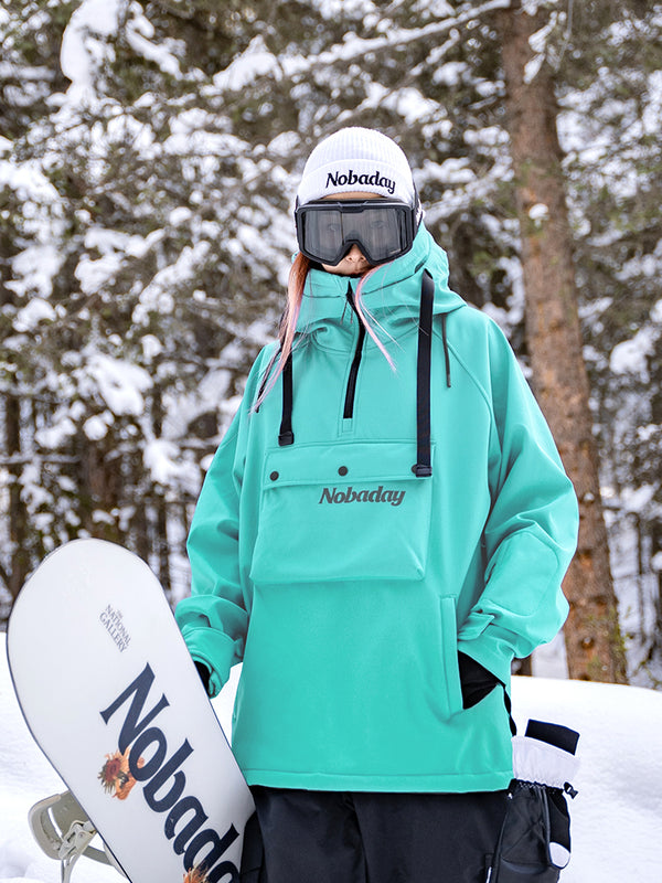 PUREFREE Waterproof Snowboard Fleece Hoodie