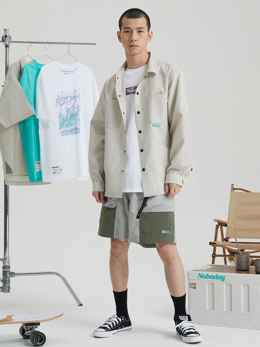 Heavyweight Button-Down Long Sleeve Shirt