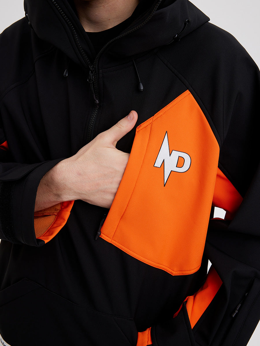 Dawn Waterproof Softshell Fleece Hoodie