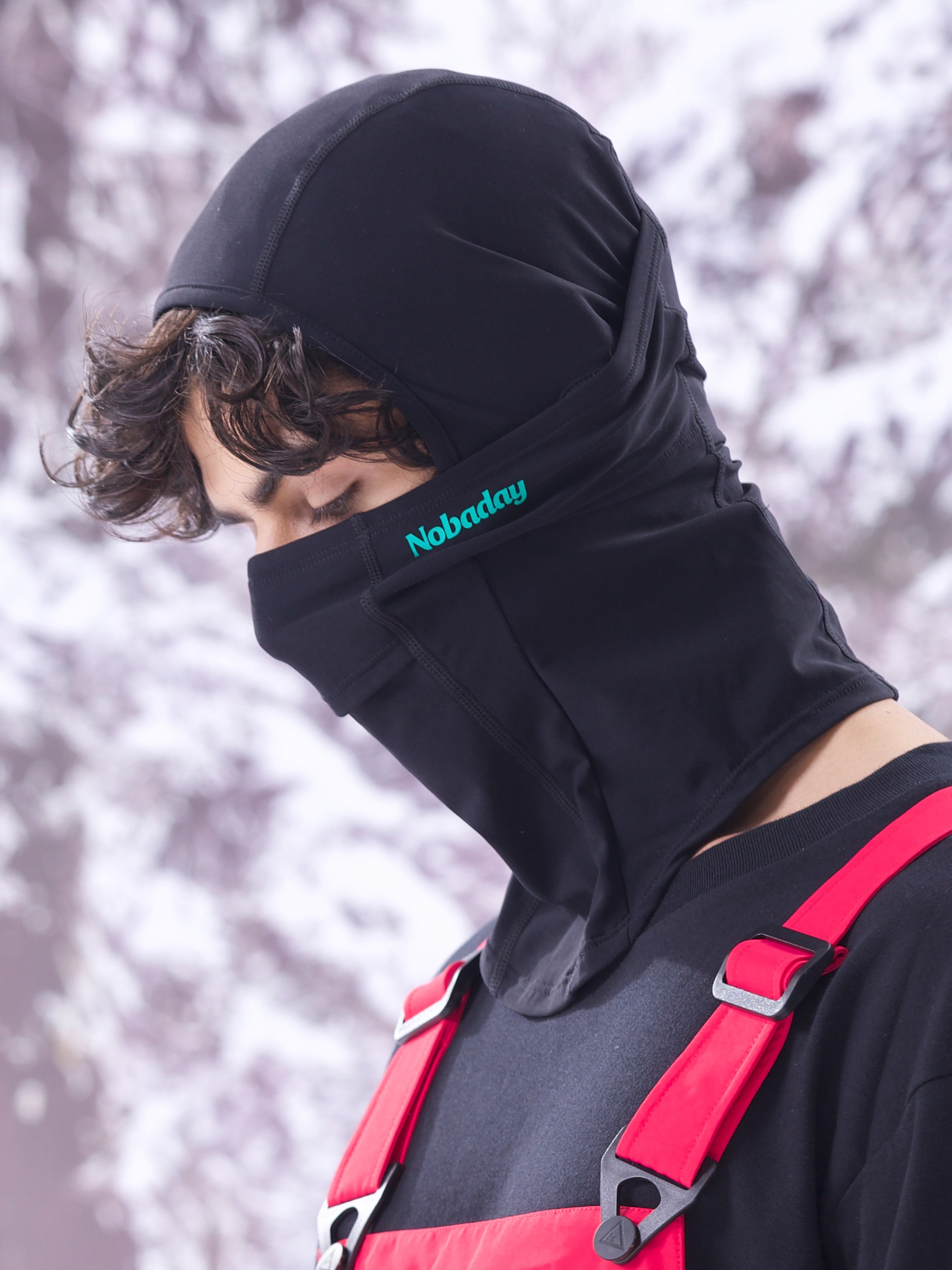 Men's Black Face Mask