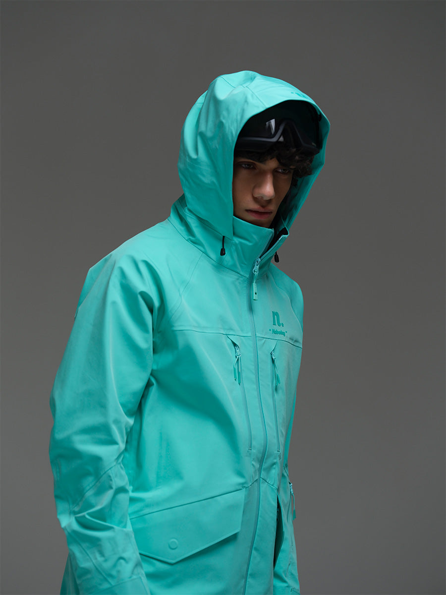 Men's ArcticStorm Freeride Zip-up 3L Snow Jacket