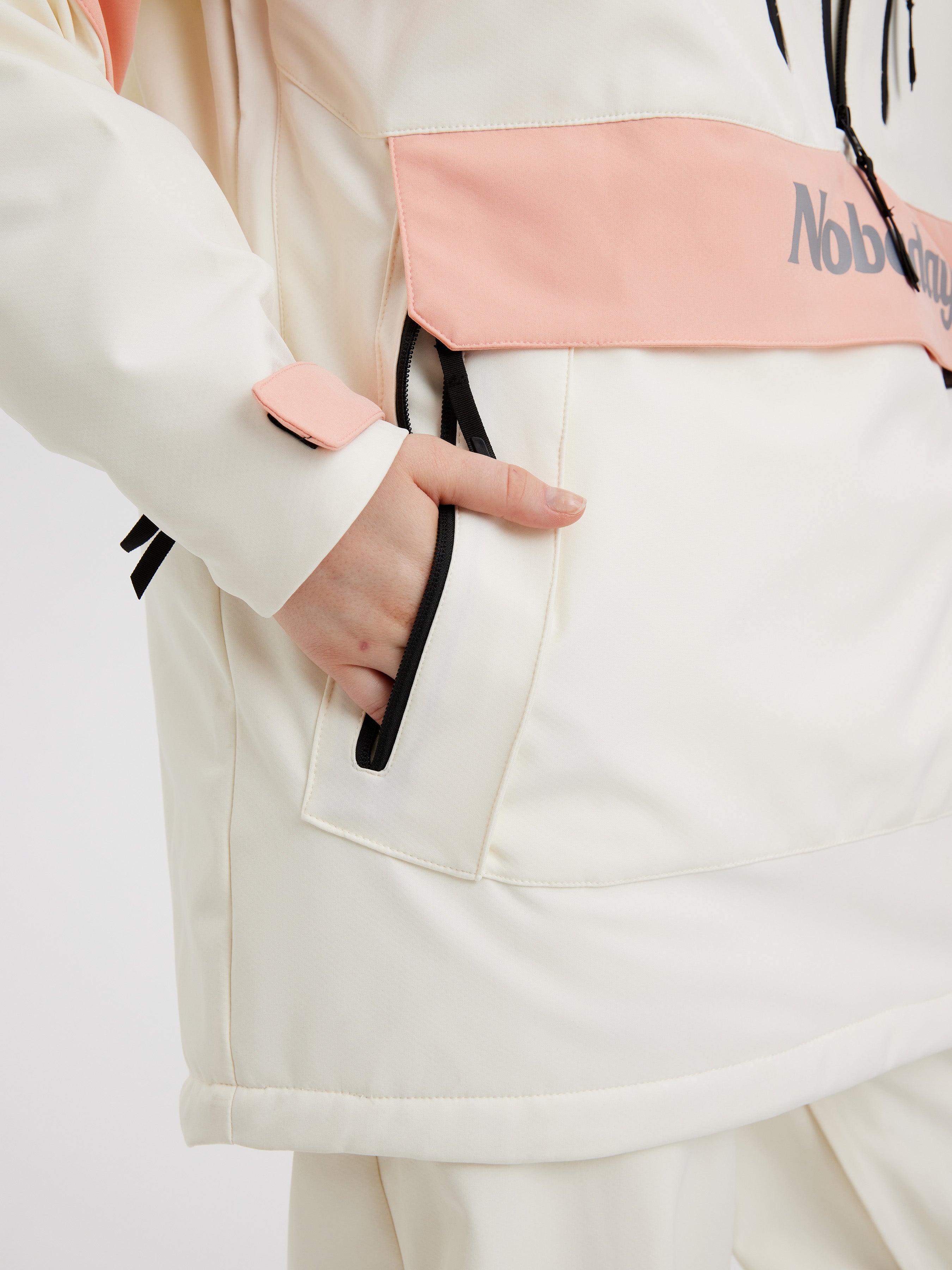 Women's Pink Insulated Snow Jacket