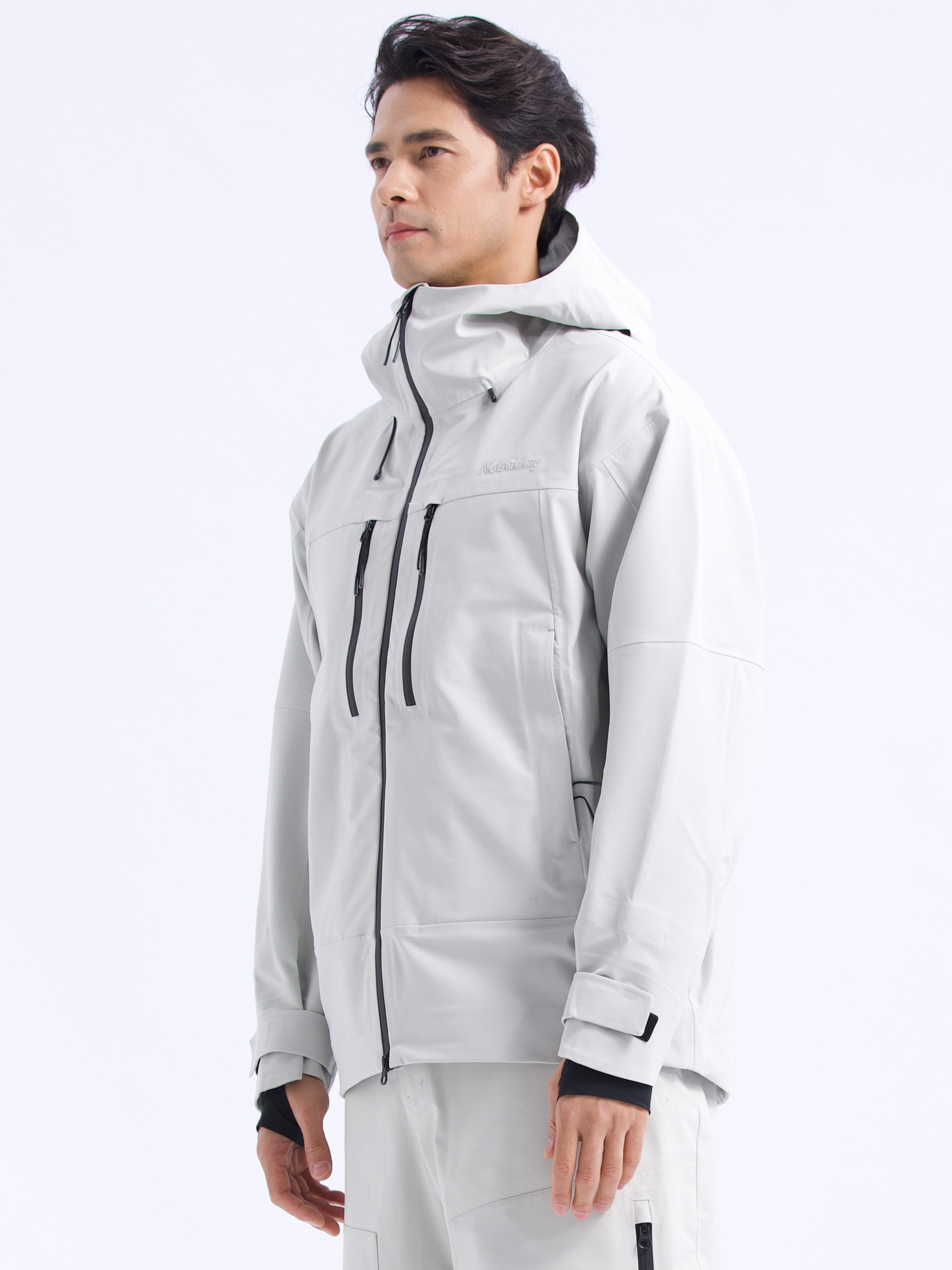 Men's Pure Free Zip-up 3L Snow Jacket