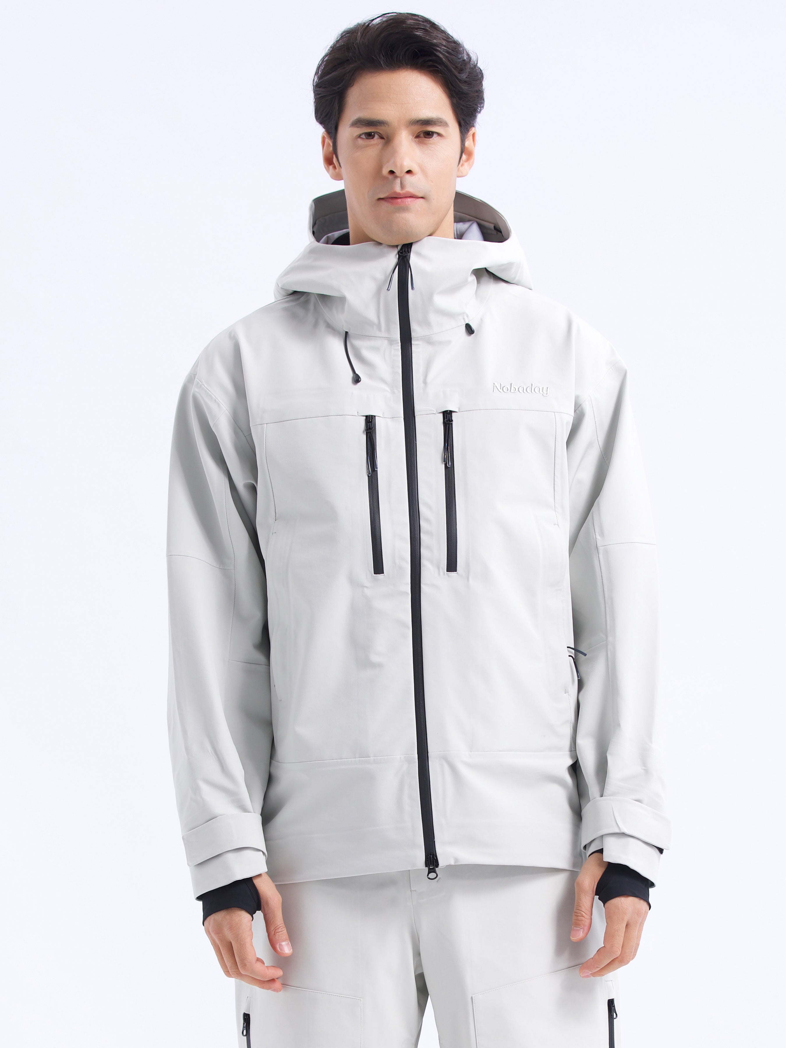 Men's PURE FREE Zip-up 3L Snow Jacket