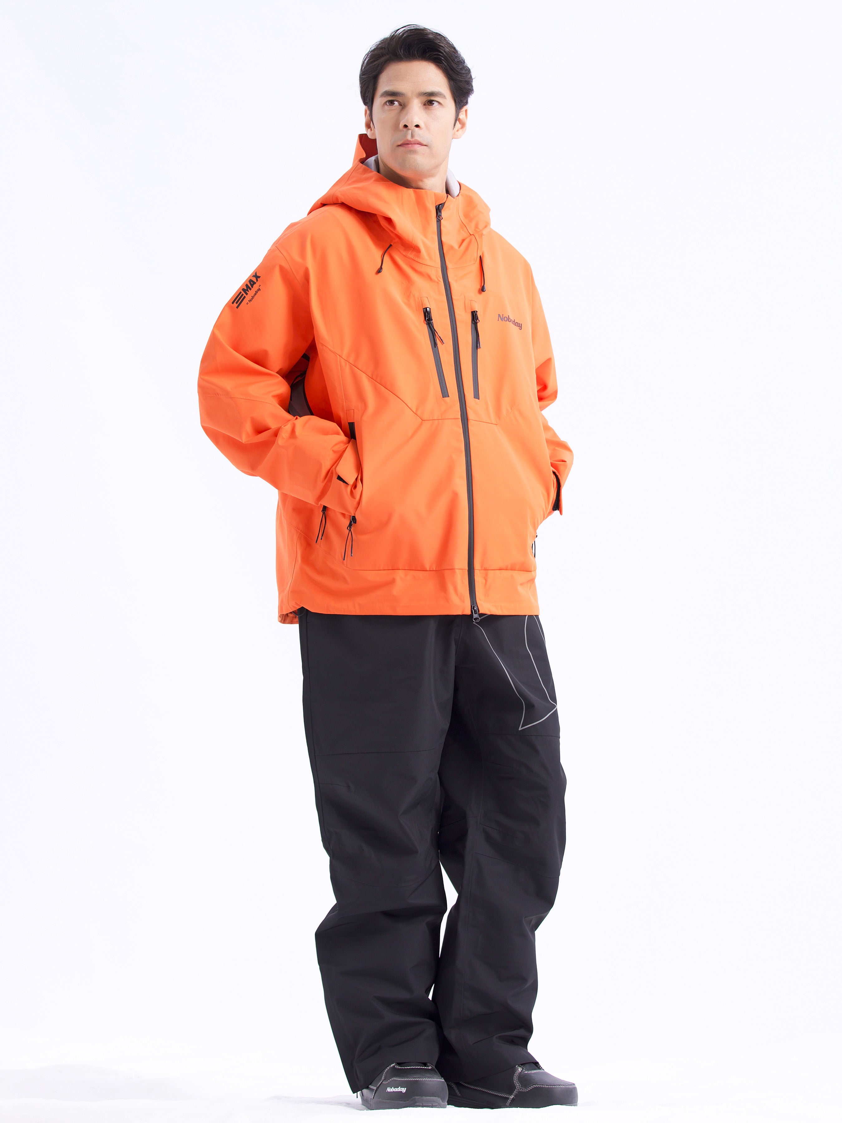 Men's MaxExtreme Pro Zip-up 3L Snow Jacket