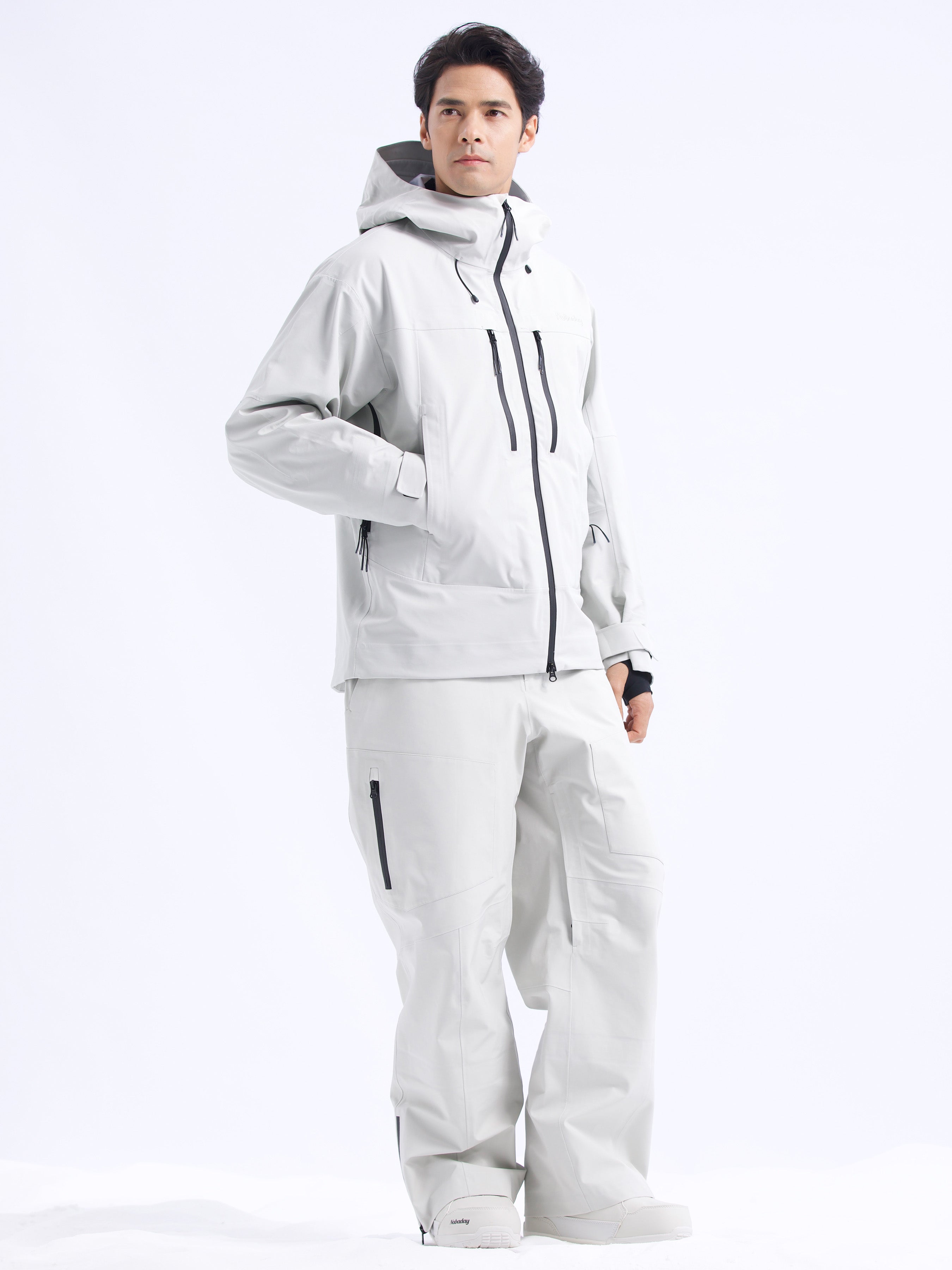 Men's Pure Free Zip-up 3L Snow Jacket