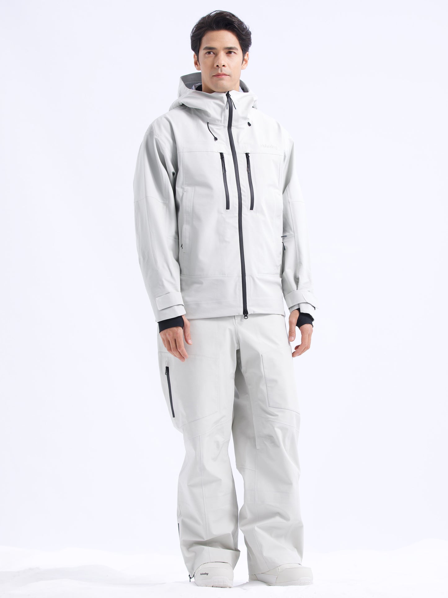 Men’s Pure Free 3L Snow Jacket Grey