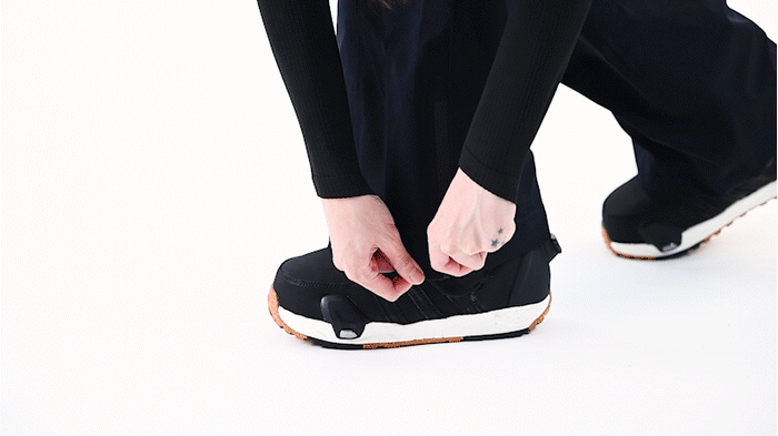 Zippered Hem with Duck-Foot Opening