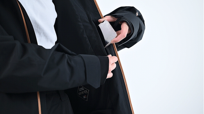 Interior Zipper Pocket