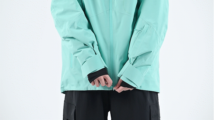 Two-way zipper