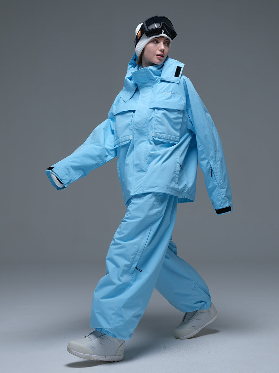 Women's Pure Free Drift Snow Jacket Blue