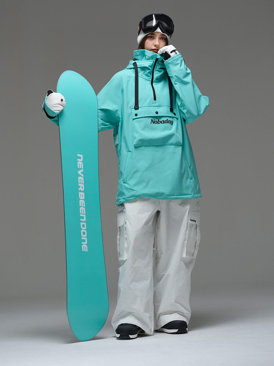 Women's Pure Free Waterproof Fleece Hoodie Green