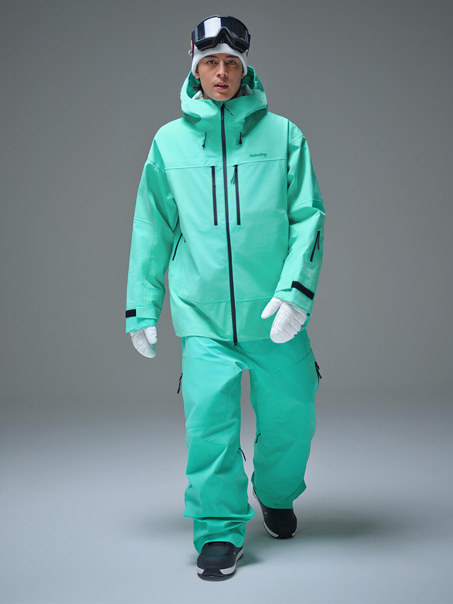 Men’s Pure Free Sky 3L Snow Pants Blue