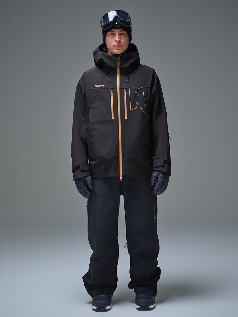 Men's Pure Free Sky 3L Snow Pants Black