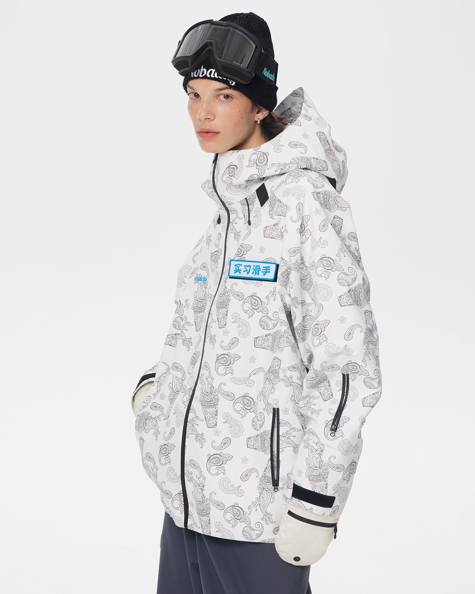 Nobaday Men's Dawn Print 3L Waterproof Snow Jacket – NOBADAY