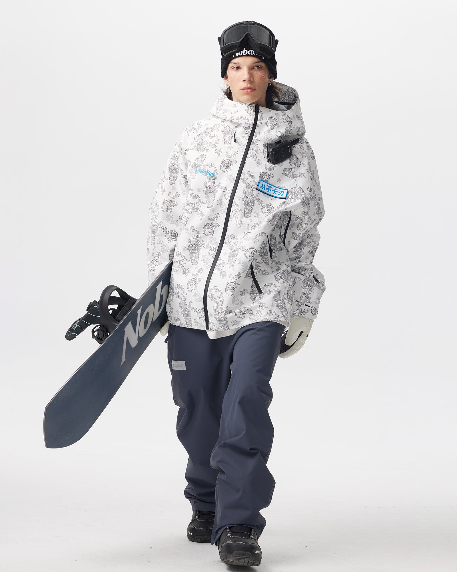 Nobaday Men's Dawn Print 3L Waterproof Snow Jacket – NOBADAY