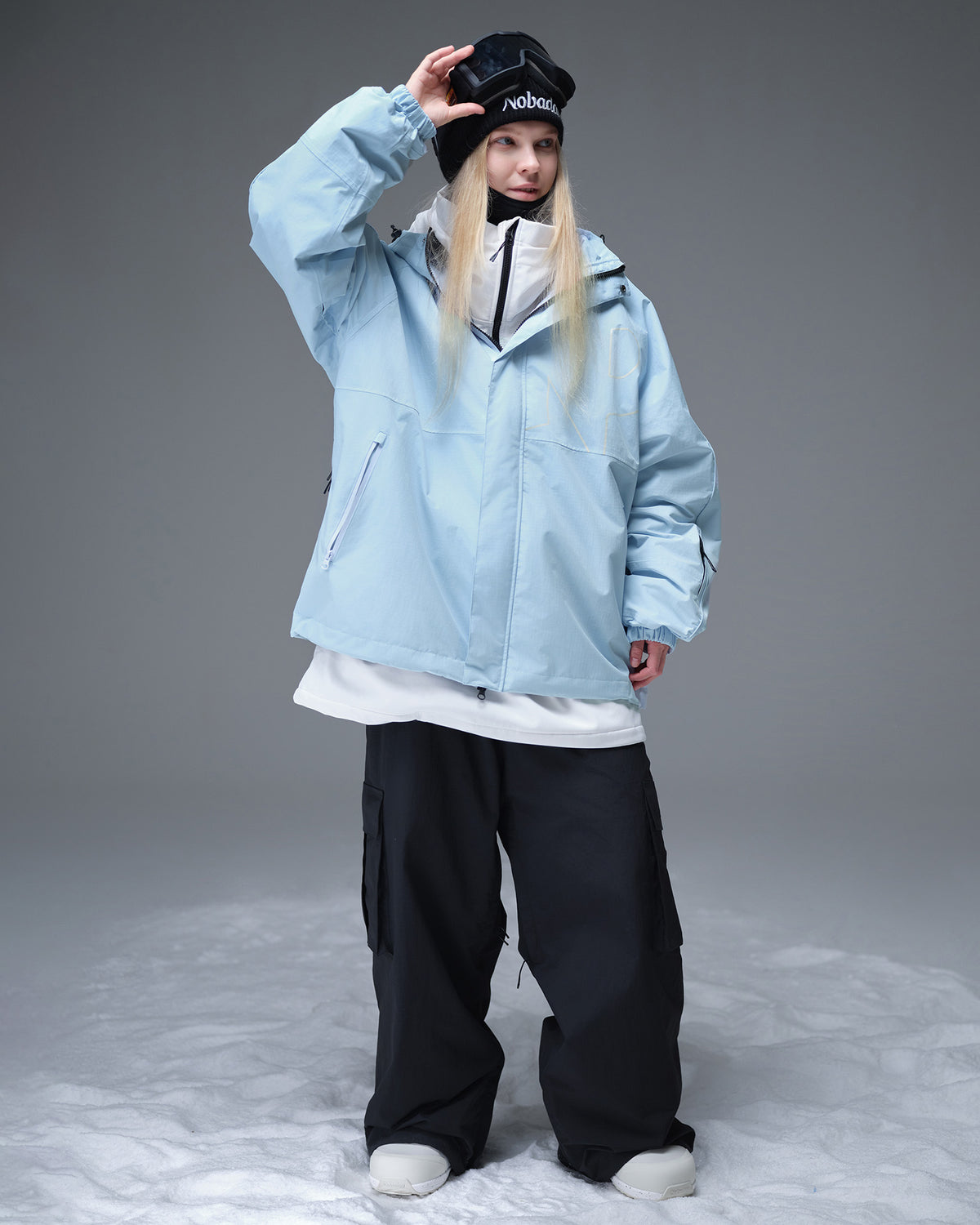 Women’s Pure Free Active Snow Jacket Ice Blue
