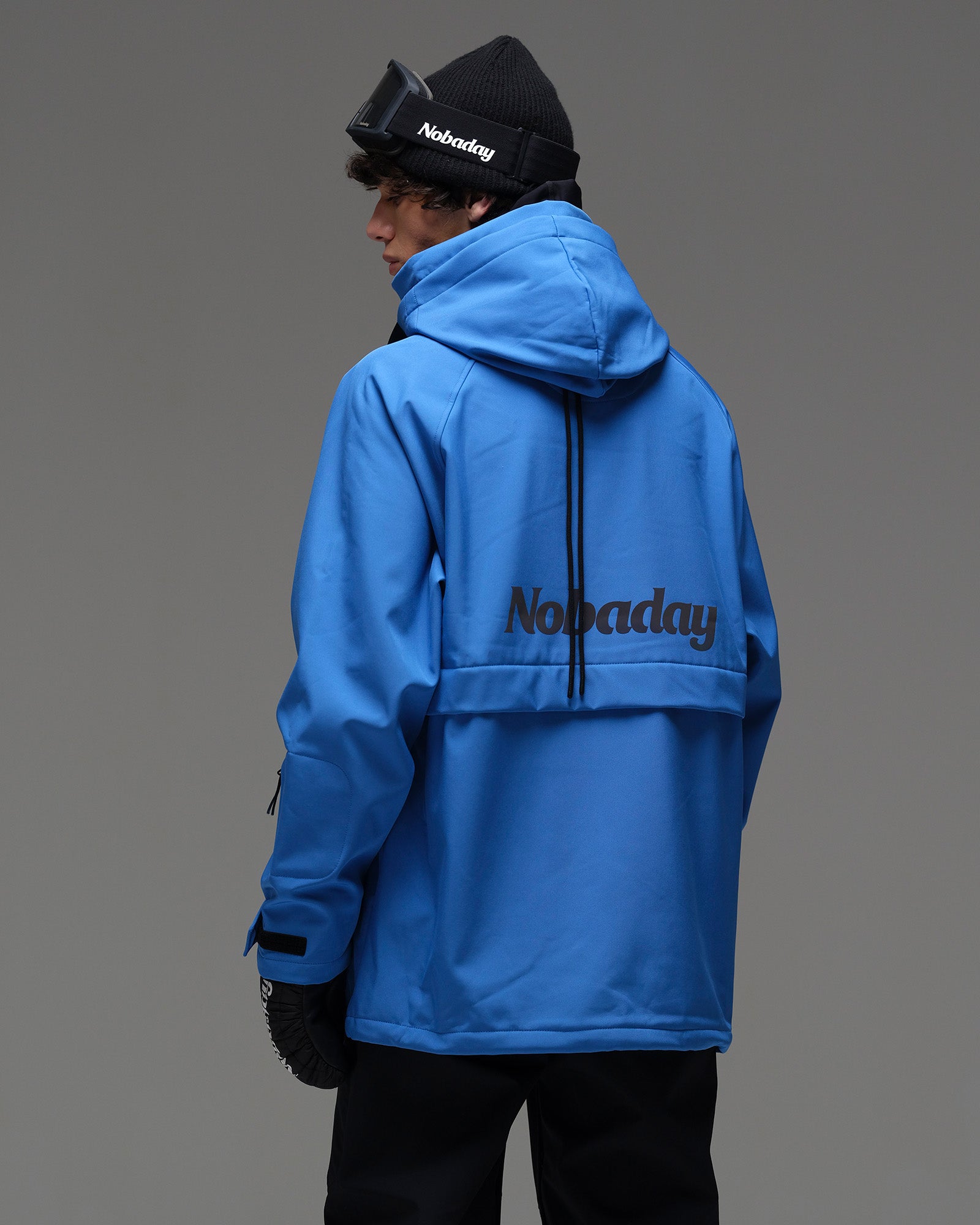 Nobaday Men's Waterproof Softshell Fleece Hoodie – NOBADAY