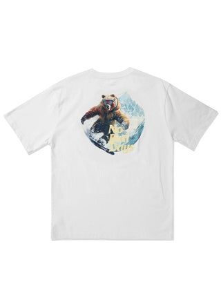 NOBADAY T - BOX ANIMALS SNOWBOARDING OUTDOOR T - SHIRT - NOBADAY