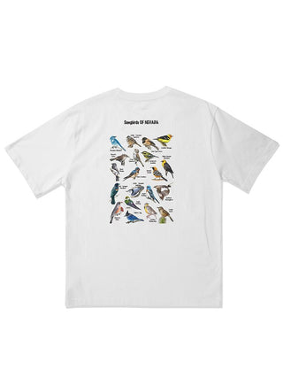 NOBADAY T - BOX BIRDS FIELD GUIED SUMMER OUTDOOR T - SHIRT - NOBADAY