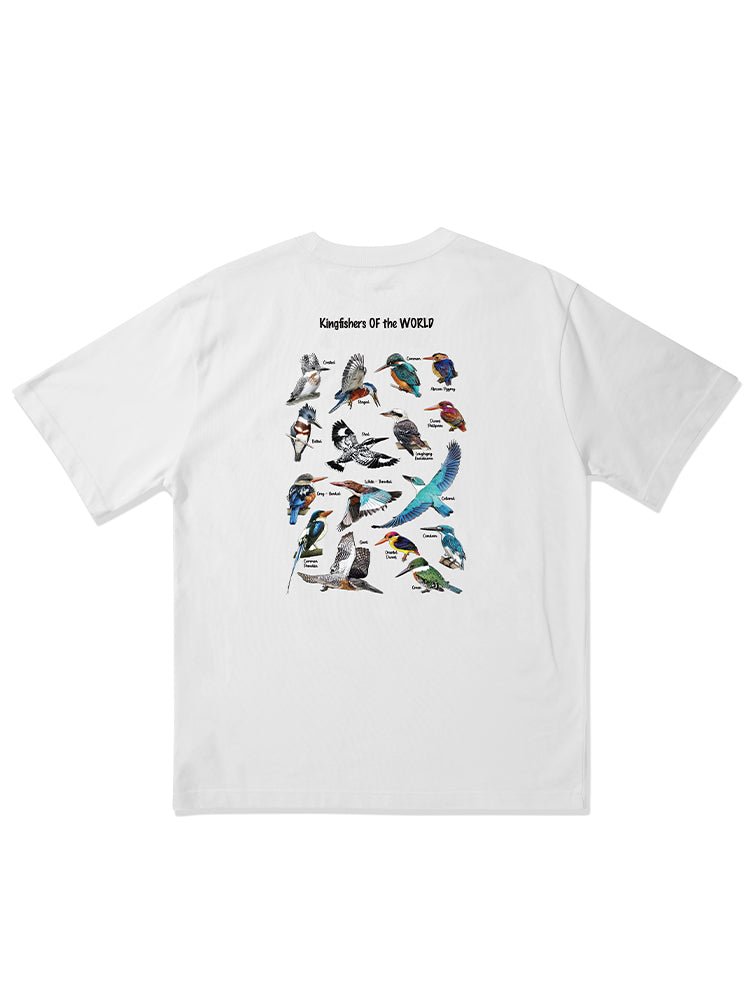 NOBADAY T - BOX BIRDS FIELD GUIED SUMMER OUTDOOR T - SHIRT - NOBADAY