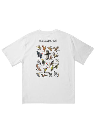 NOBADAY T - BOX BIRDS FIELD GUIED SUMMER OUTDOOR T - SHIRT - NOBADAY