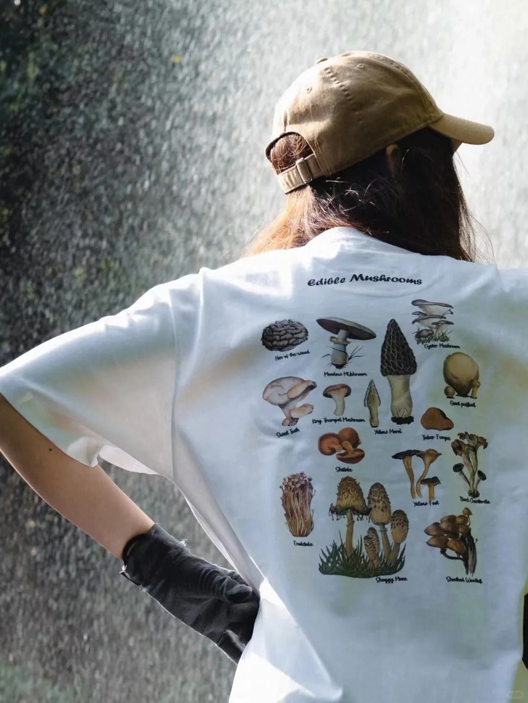 NOBADAY T - BOX MUSHROOM SUMMER OUTDOOR T - SHIRT - NOBADAY
