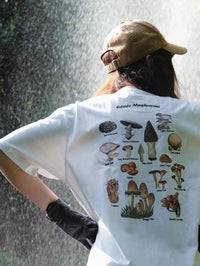 NOBADAY T - BOX MUSHROOM SUMMER OUTDOOR T - SHIRT - NOBADAY