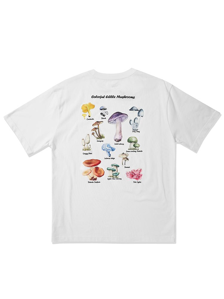 NOBADAY T - BOX MUSHROOM SUMMER OUTDOOR T - SHIRT - NOBADAY